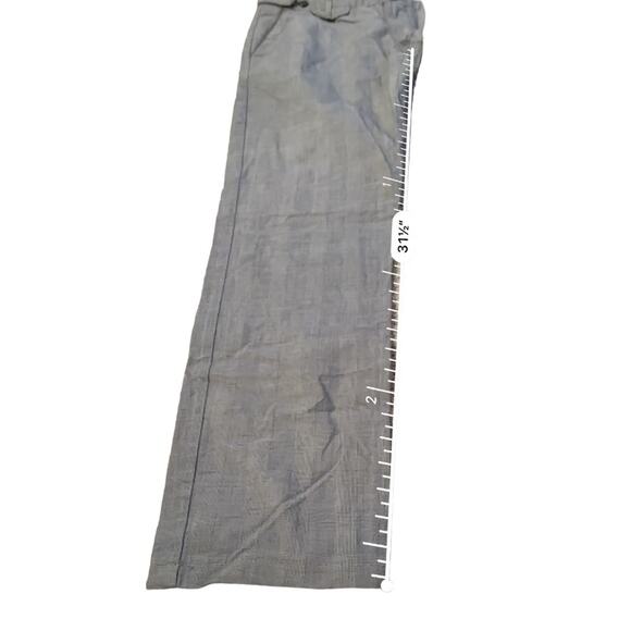 Zara Man Black & White "Gray" Houndstooth Mid Rise Straight Leg Dress Pants 32 - Picture 10 of 10